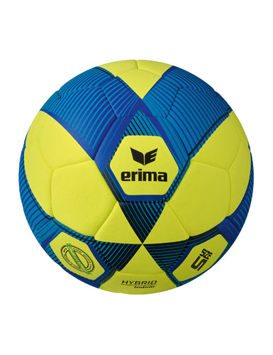 ERIMA HYBRID INDOOR gelb/new royal – Vorderansicht