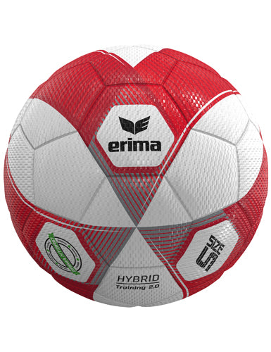 ERIMA HYBRID Training 2.0 rot/silber – Vorderansicht