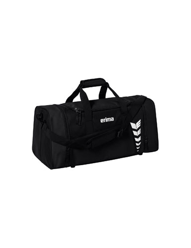ERIMA SIX WINGS Sporttasche schwarz – Vorderansicht