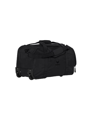 ERIMA TRAVEL LINE Trolleybag schwarz – Rückansicht