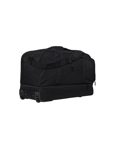 ERIMA TRAVEL LINE Trolleybag with bottomcase schwarz – Rückansicht
