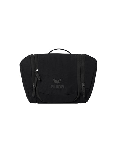 ERIMA TRAVEL LINE Cosmetic Bag schwarz – Vorderansicht