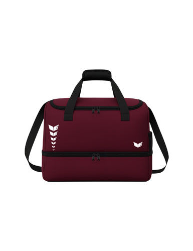 ERIMA INTRO LINE Sportsbag with bottom case new bordeaux – Vorderansicht