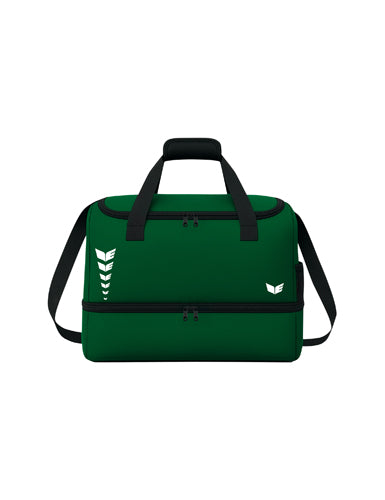 ERIMA INTRO LINE Sportsbag with bottom case smaragd – Vorderansicht