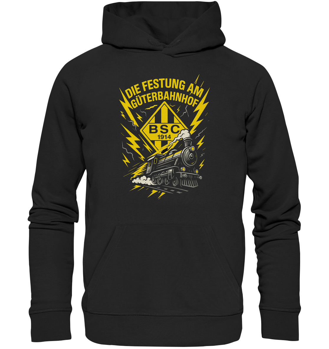 BSC Oppau die Festung - Organic Basic Hoodie