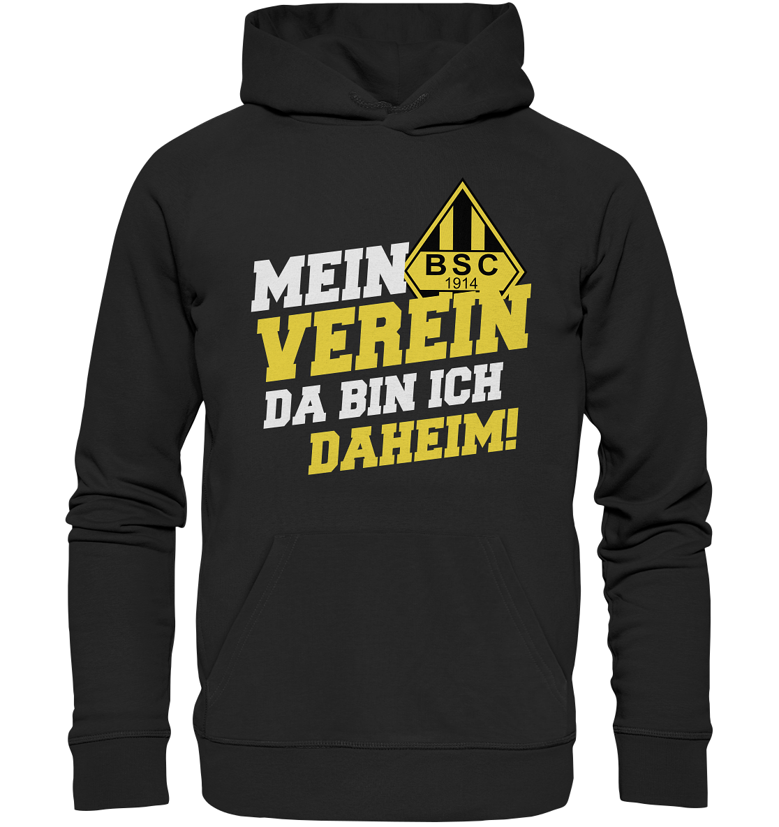 BSC Oppau Mein Verein - Organic Premium Hoodie