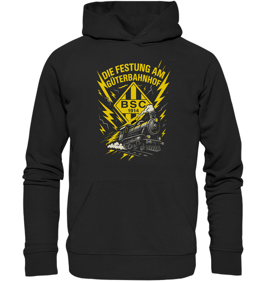 BSC Oppau die Festung - Organic Premium Hoodie