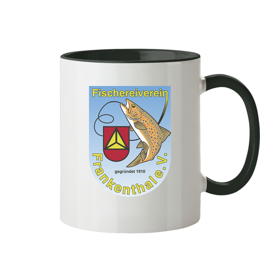 Fischverein Frankenthal - Tasse zweifarbig