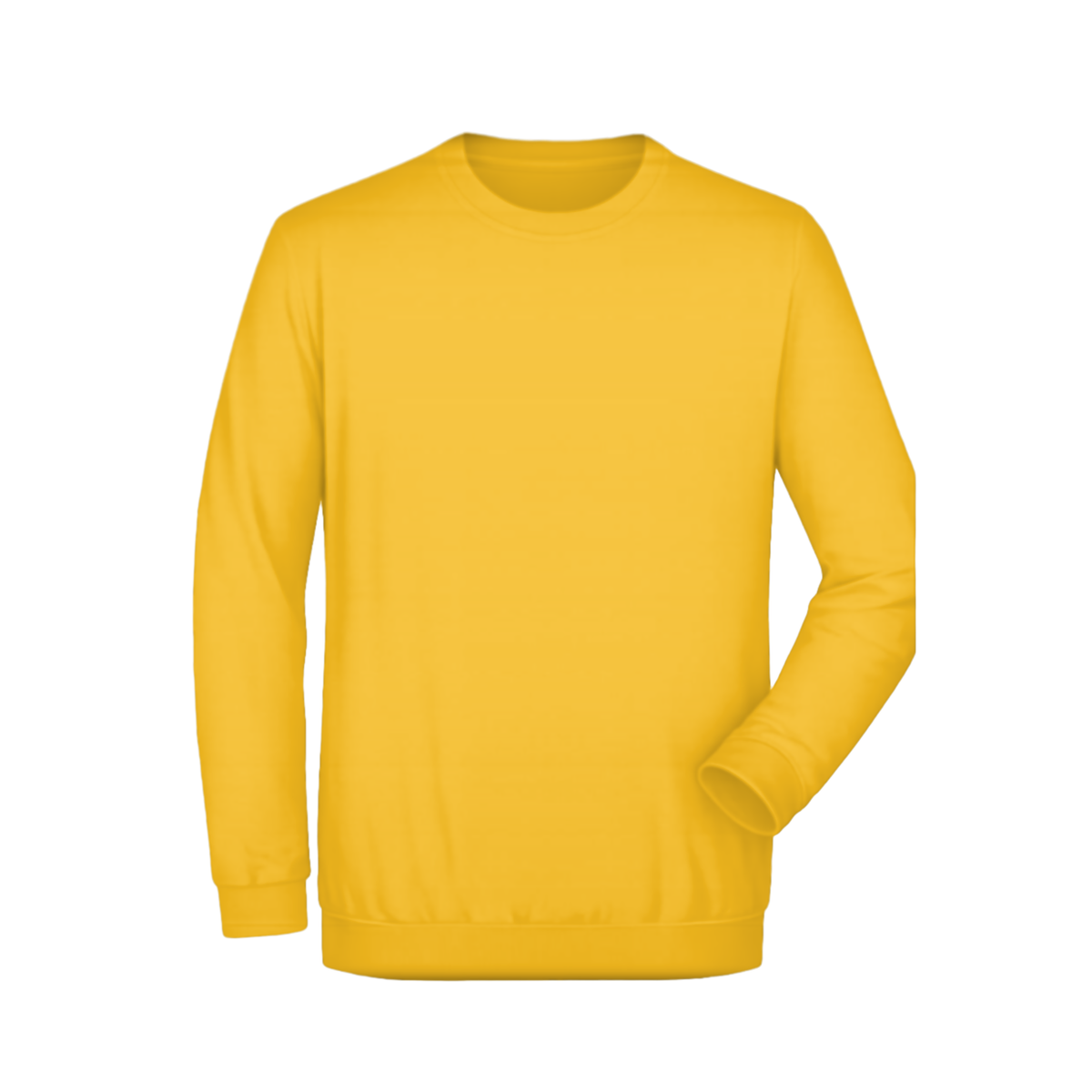 Sweat Heavy James&Nicholson Gold Yellow