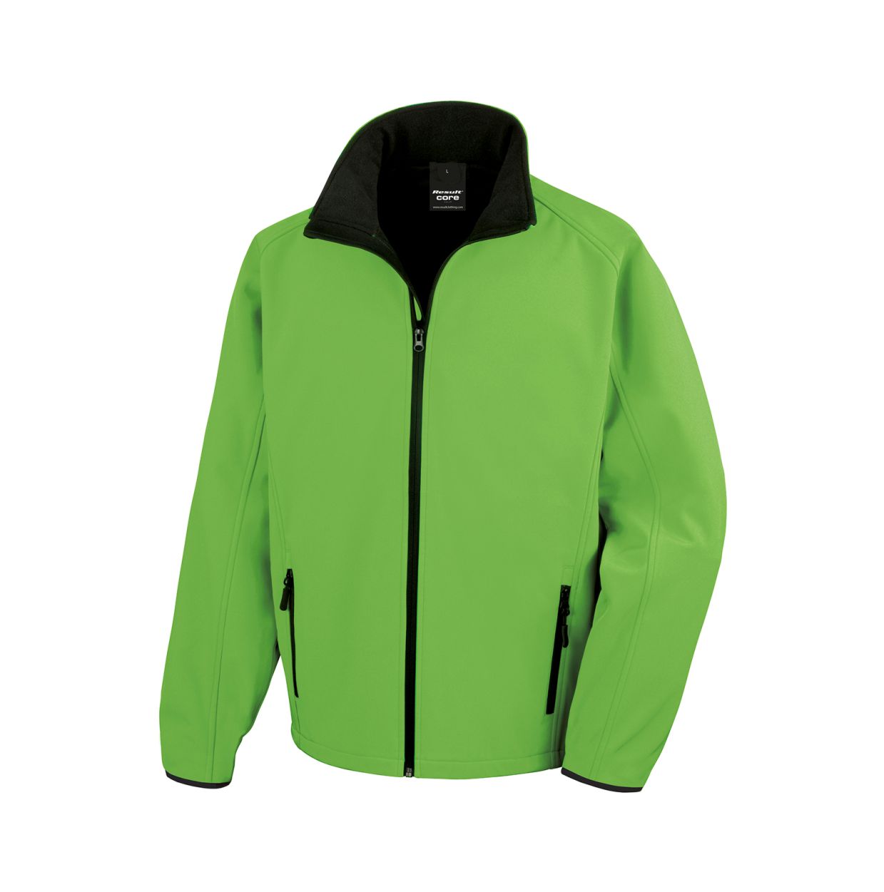 Softshelljacke Core Result Grün Vorderseite