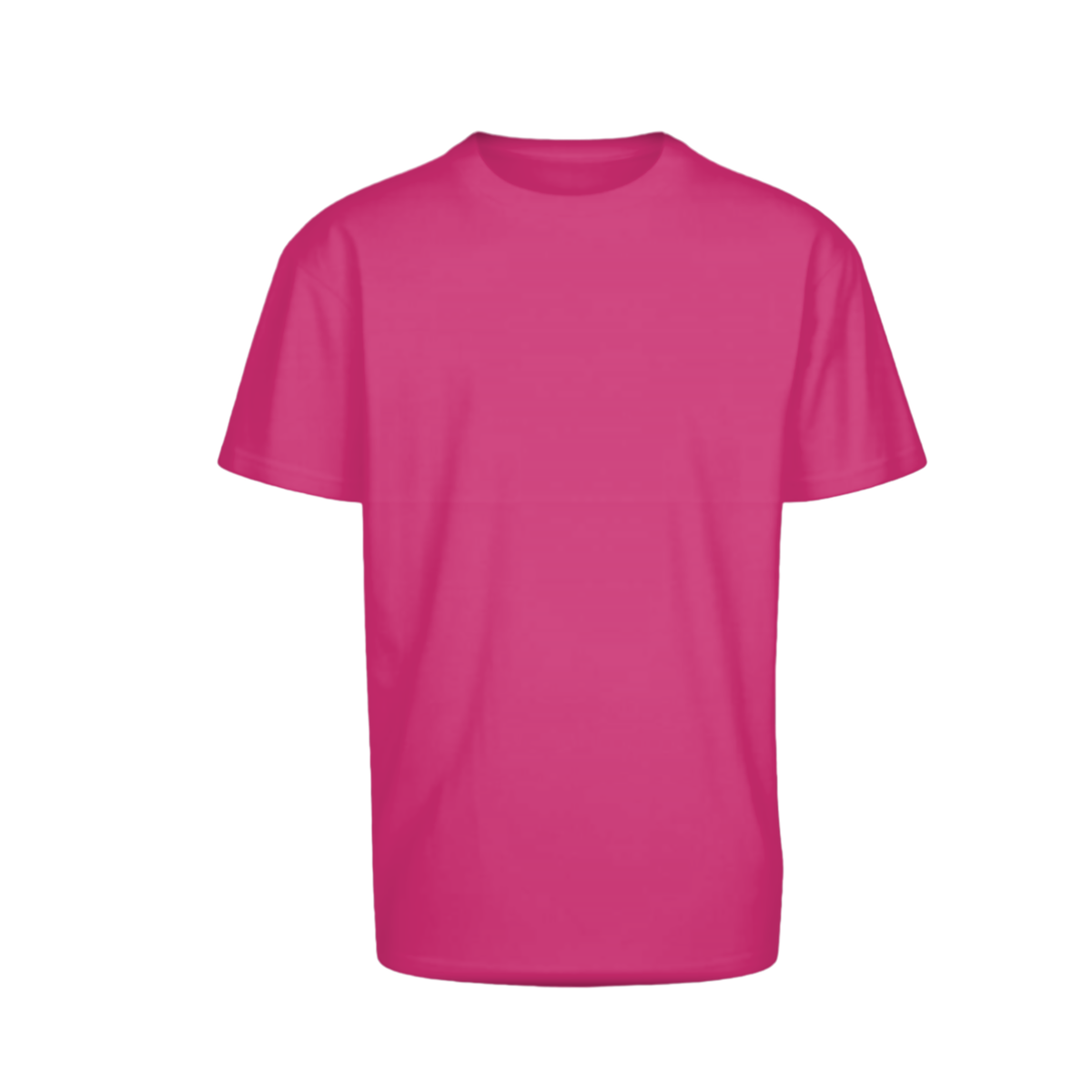 T-Shirt BYB Oversized Hibiskus Pink