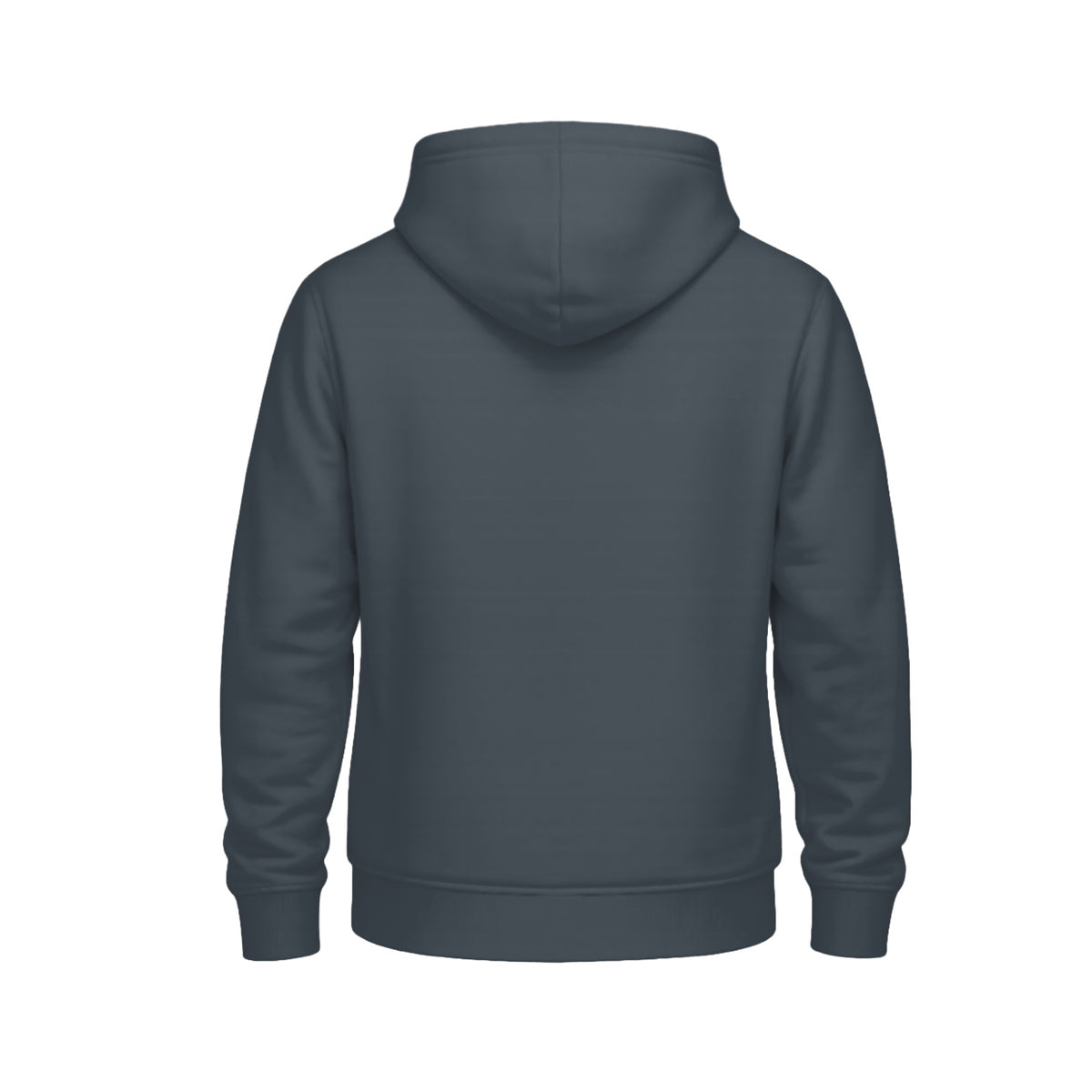 Hoodiejacke Just Hoods Solid Charcoal