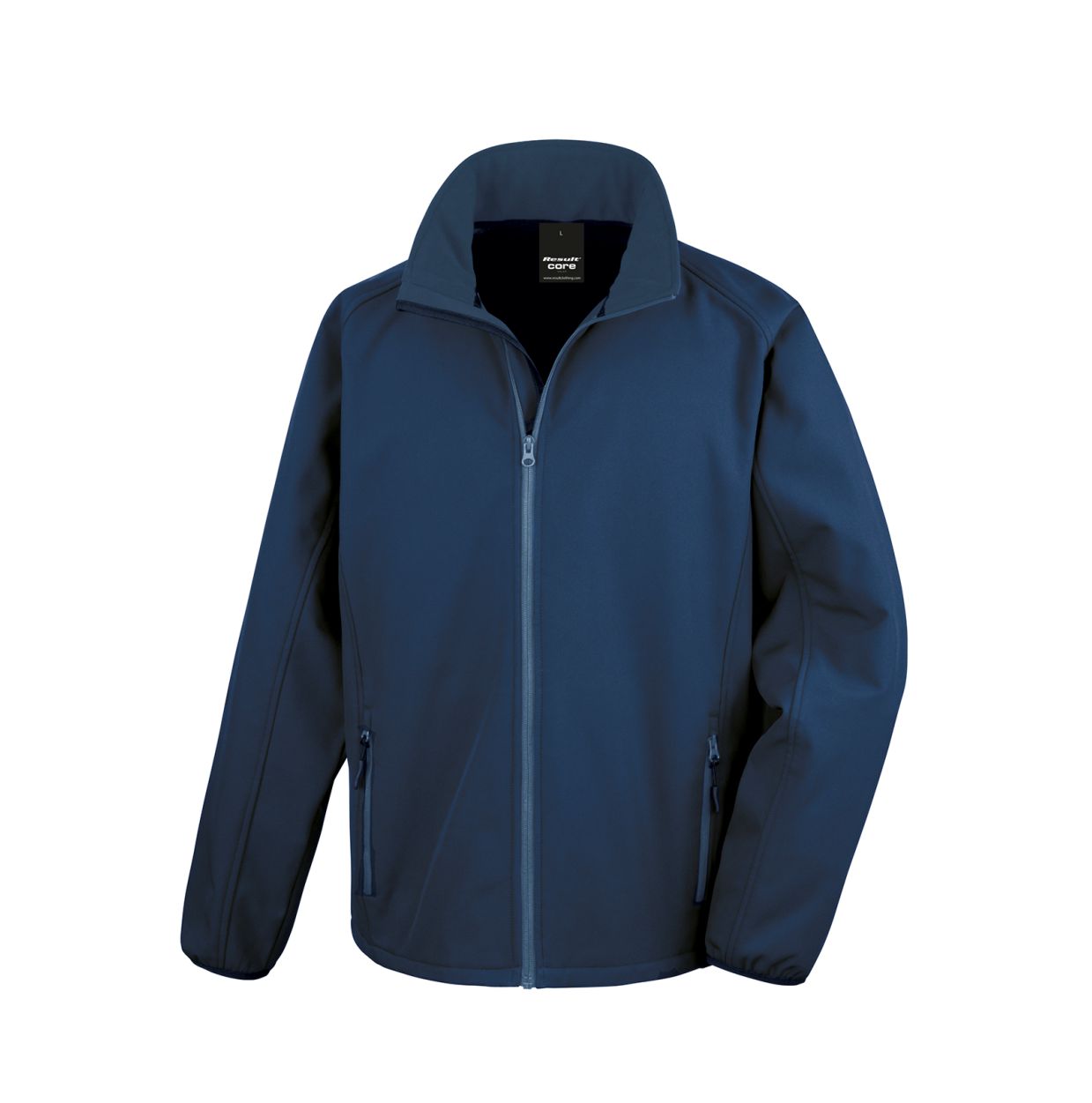 Softshelljacke Core Result Navy/Navy Vorderseite