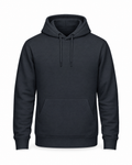 Hoodie College Just Hoods Black Smoke