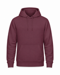Hoodie College Just Hoods Burgundy Smoke