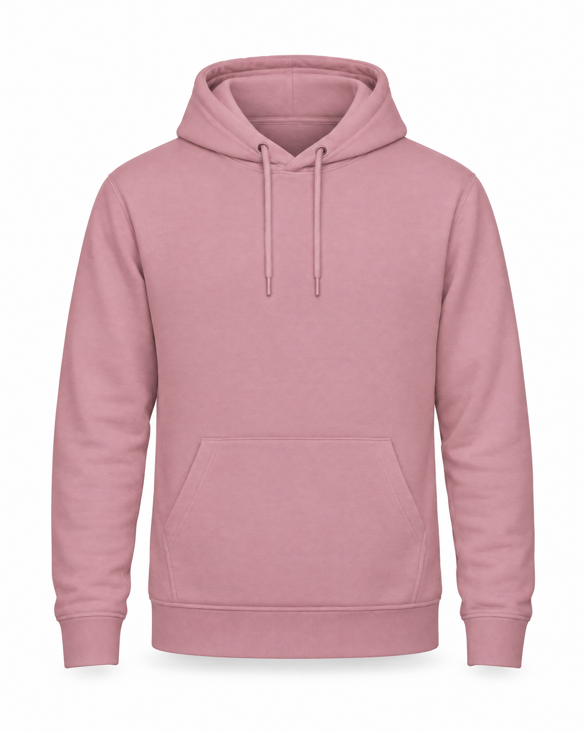 Hoodie College Just Hoods Dusty Pink – Vorderansicht