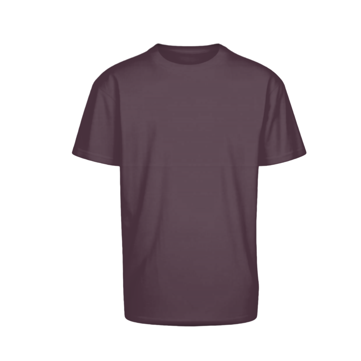 T-Shirt BYB Oversized Plum Purple
