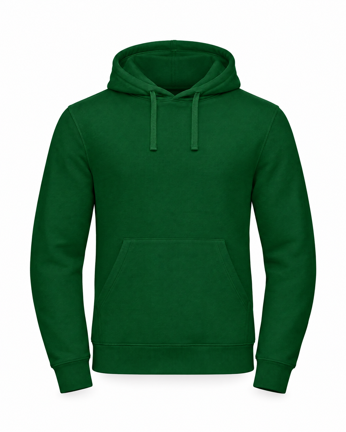 Hoodie Authentic Russell Bottle Green – Vorderansicht