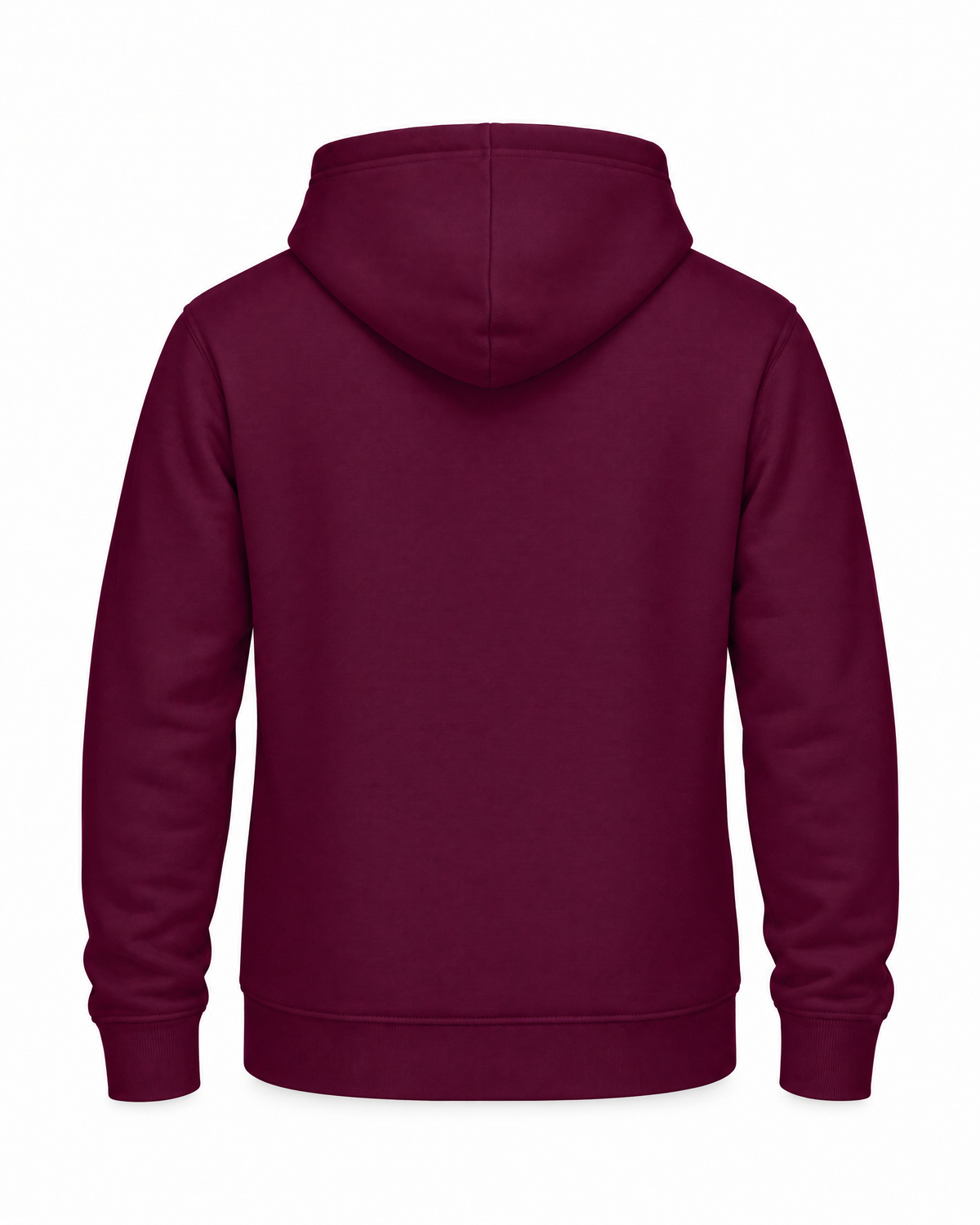 Hoodie Authentic Russell Burgundy – Rückansicht