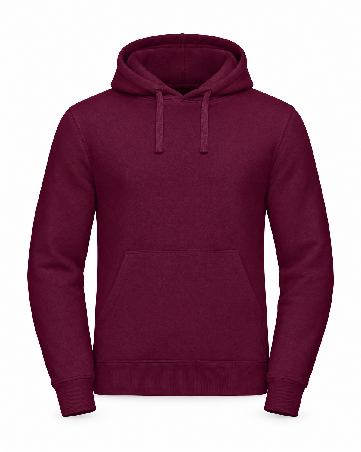 Hoodie Authentic Russell Burgundy – Vorderansicht