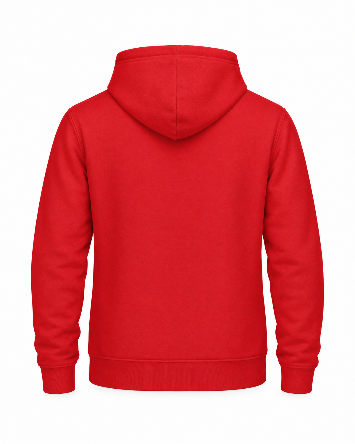 Hoodie Authentic Russell Classic Red – Rückansicht