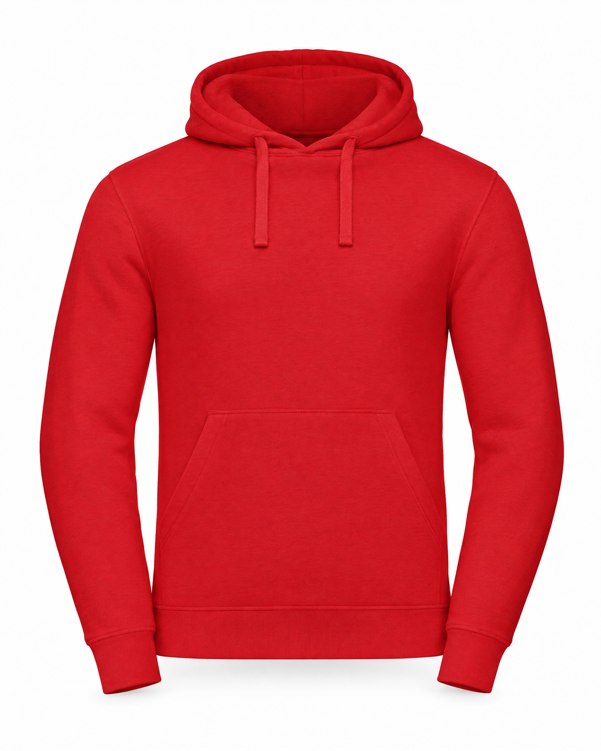Hoodie Authentic Russell Classic Red – Vorderansicht