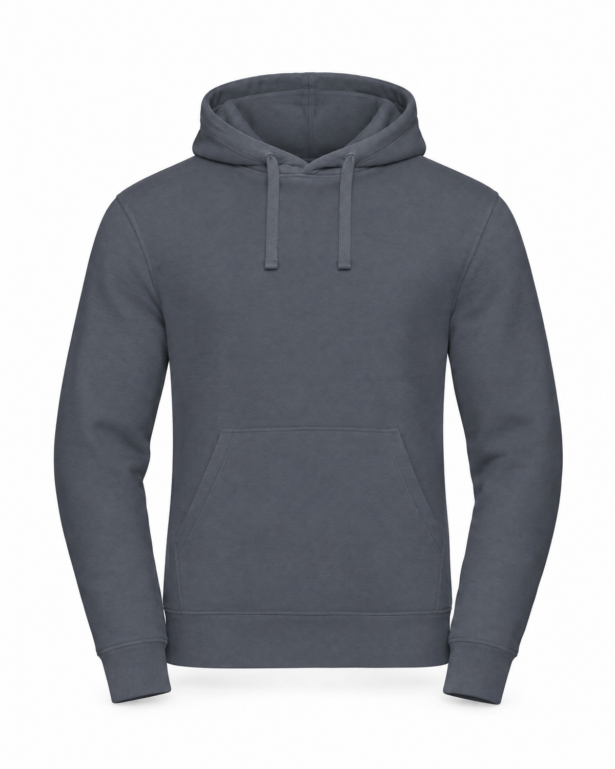Hoodie Authentic Russell Convoy Grey – Vorderansicht