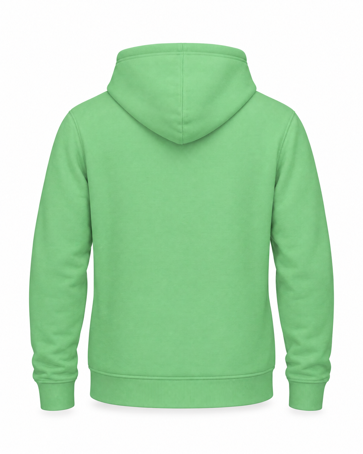 Hoodie Authentic Russell Eucalyptus Green – Rückansicht