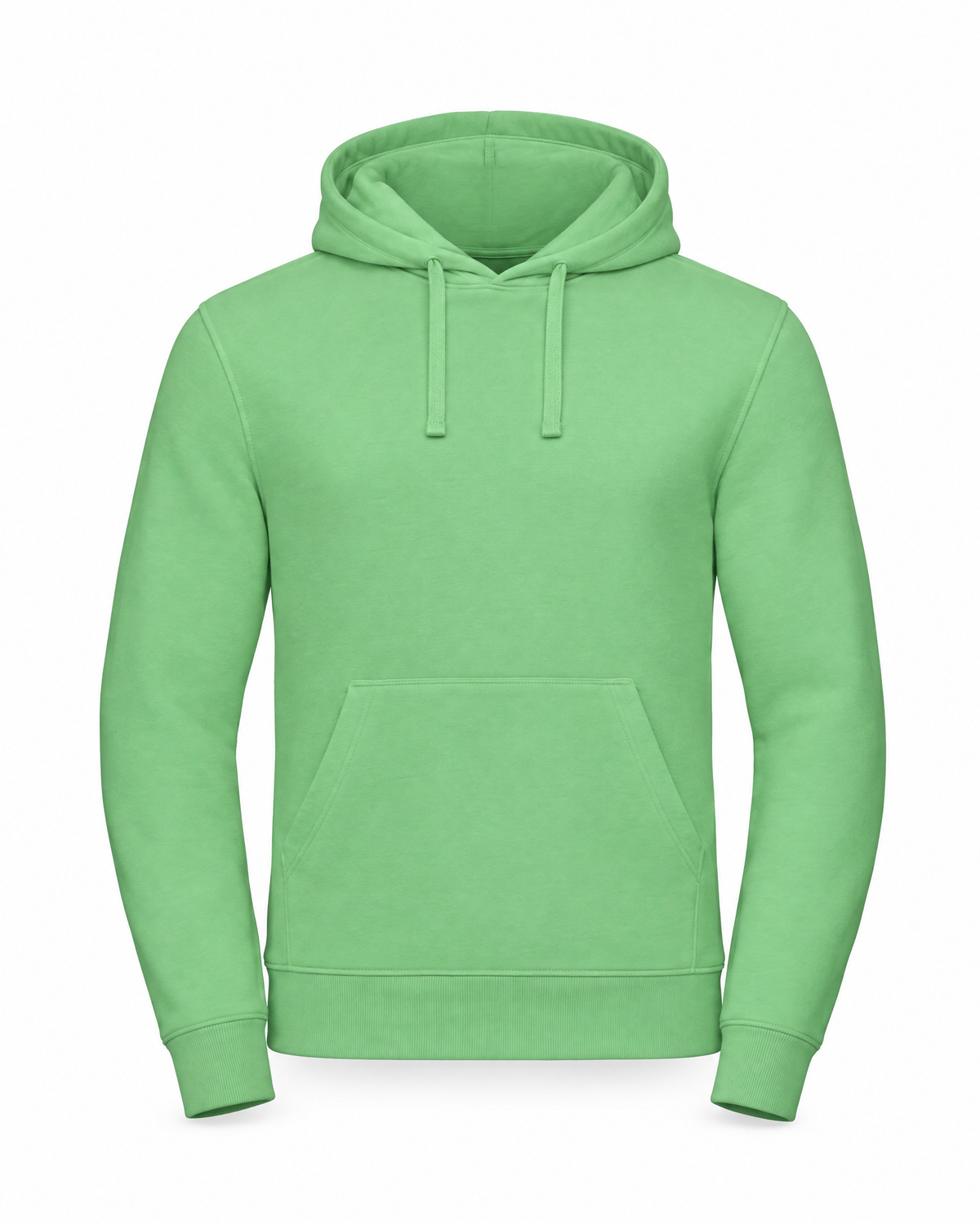 Hoodie Authentic Russell Eucalyptus Green – Vorderansicht