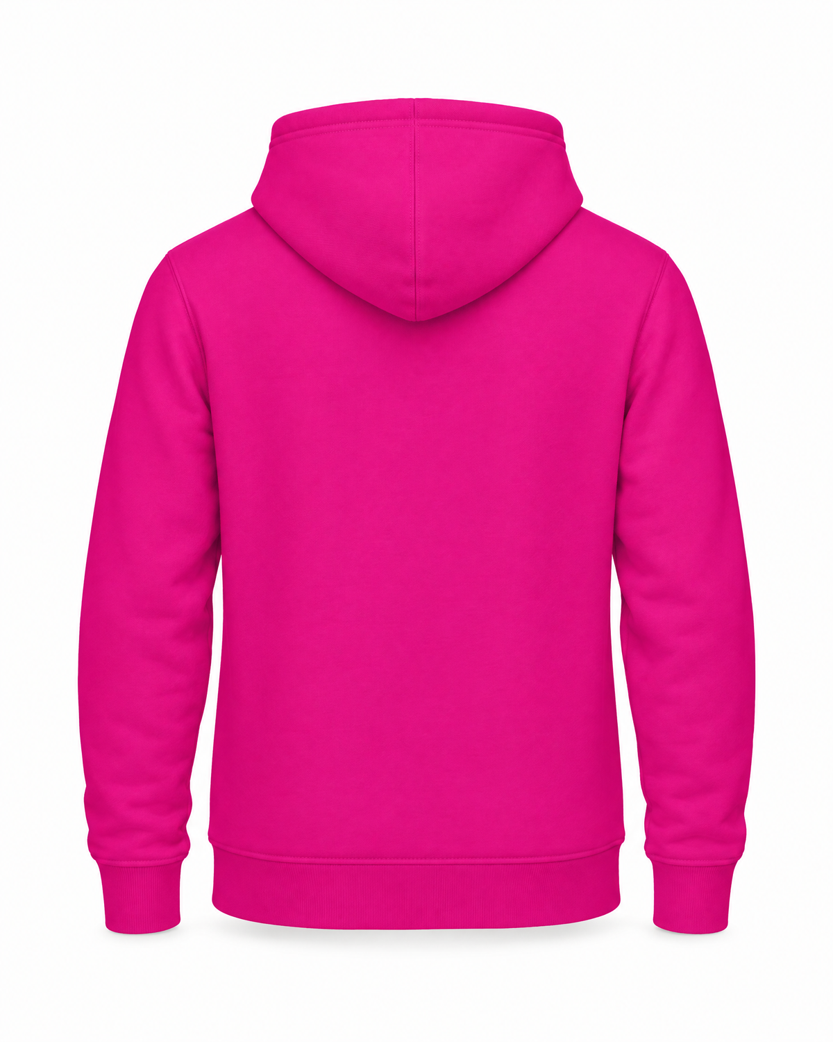 Hoodie Authentic Russell Fuchsia – Rückansicht
