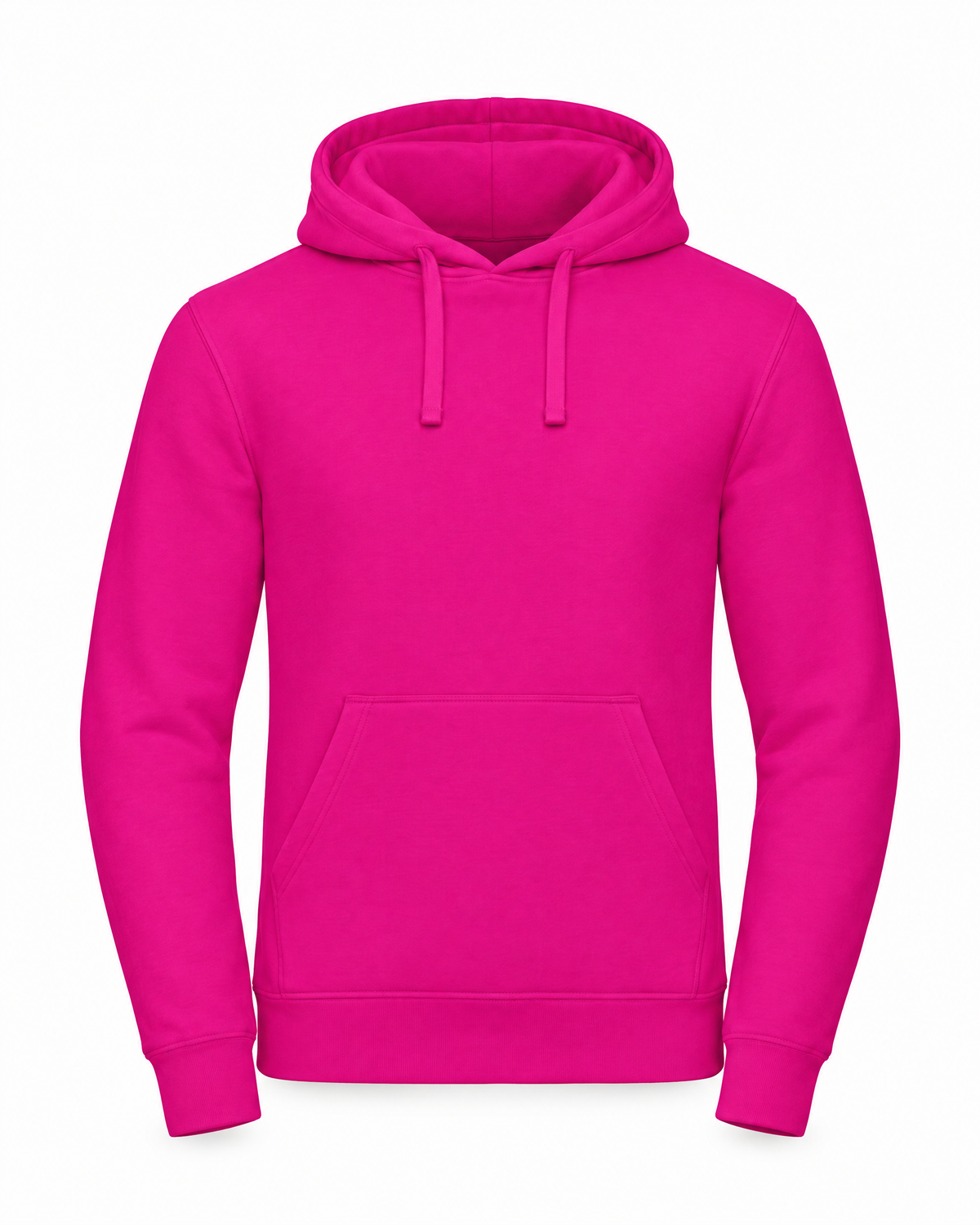 Hoodie Authentic Russell Fuchsia – Vorderansicht