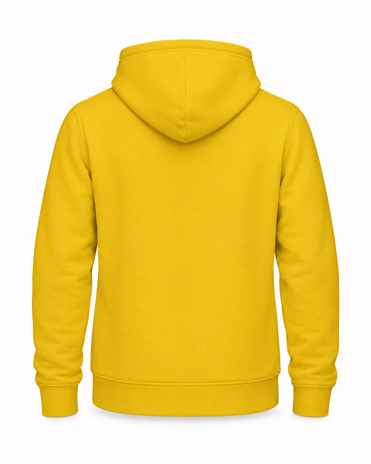 Hoodie Authentic Russell Mustard Yellow – Rückansicht