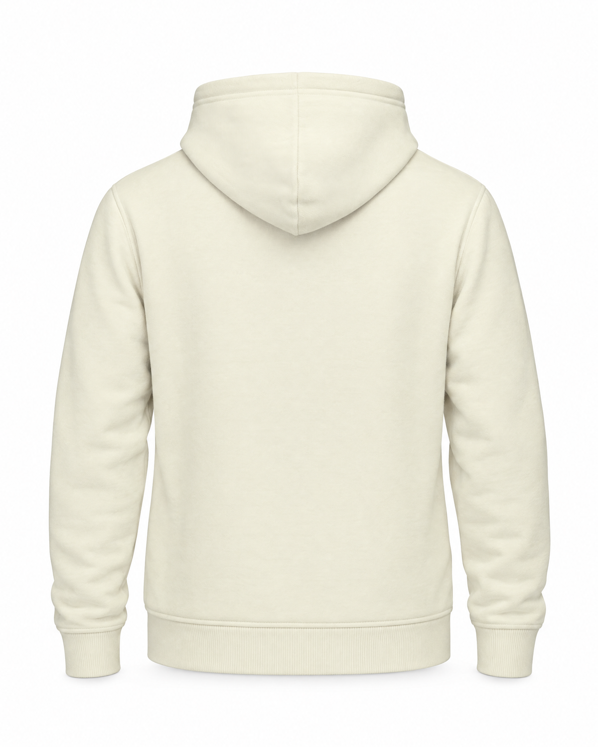 Hoodie Authentic Russell Natural – Rückansicht