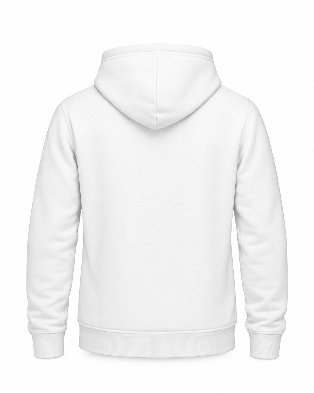 Hoodie Authentic Russell White – Rückansicht