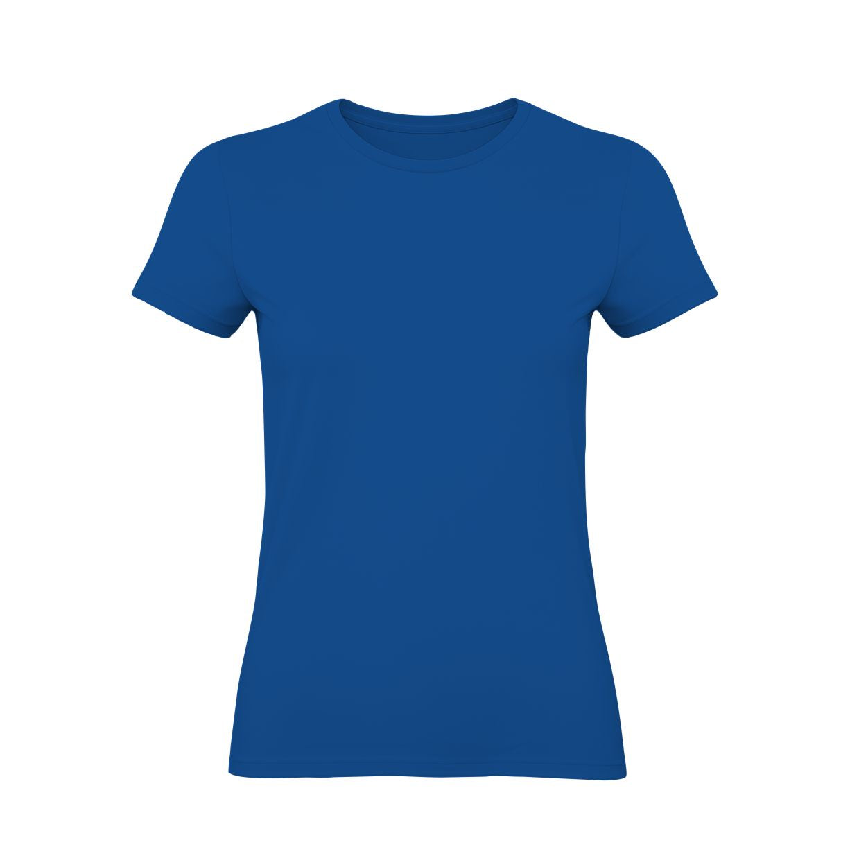 T-Shirt B&C #E190 Damen Royal blau