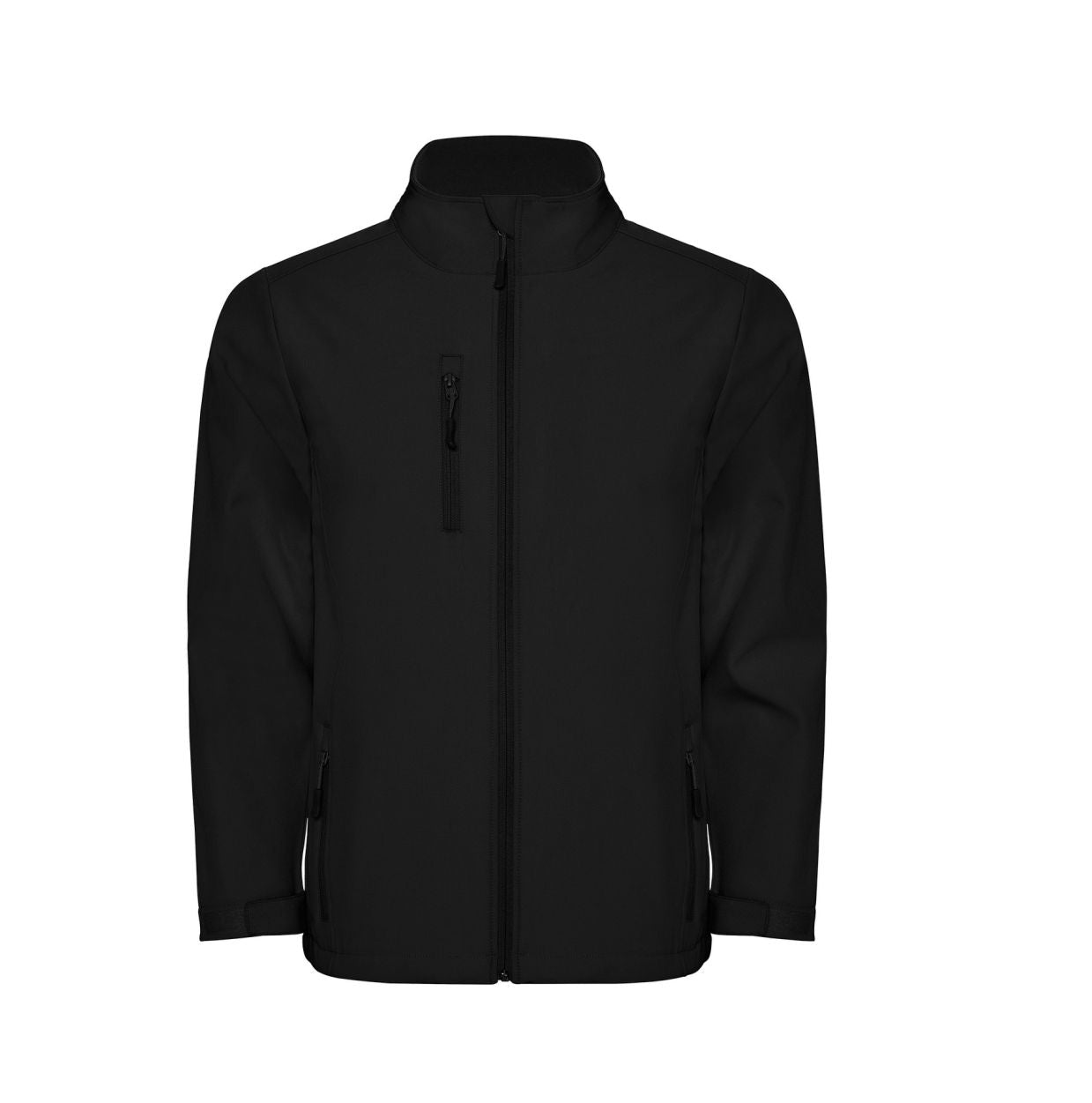 Softshell Jacket Roly Nebraska Schwarz Vorderseite