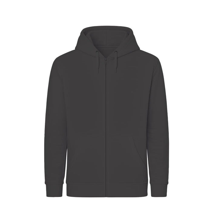 Hoodiejacke SWUAHOOD schwarz – Vorderansicht
