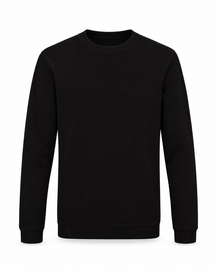 Sweat SOL'S Supreme schwarz – Vorderansicht
