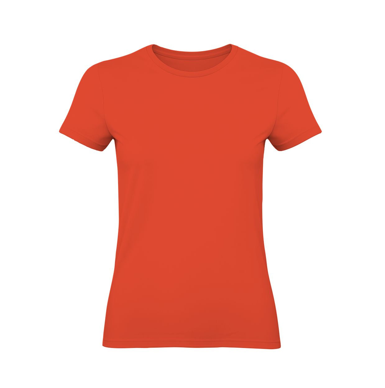 T-Shirt B&C #E190 Damen Sunset Orange