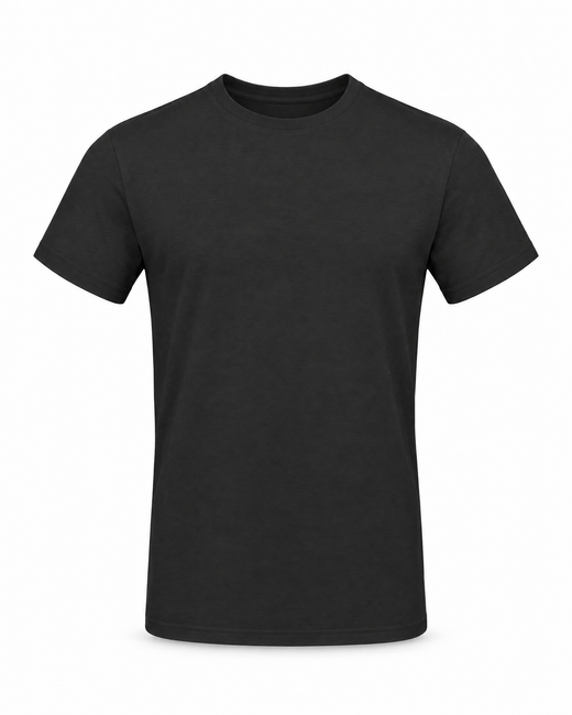 T‑Shirt B&C #190 schwarz