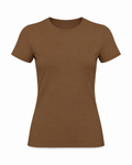 T-Shirt B&C #E190 Damen Chocholate