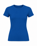 T-Shirt B&C #E190 Damen Royal blau