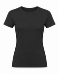 T-Shirt B&C #E190 Damen BCTW04 schwarz