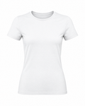 T-Shirt B&C #E190 Damen Weiß