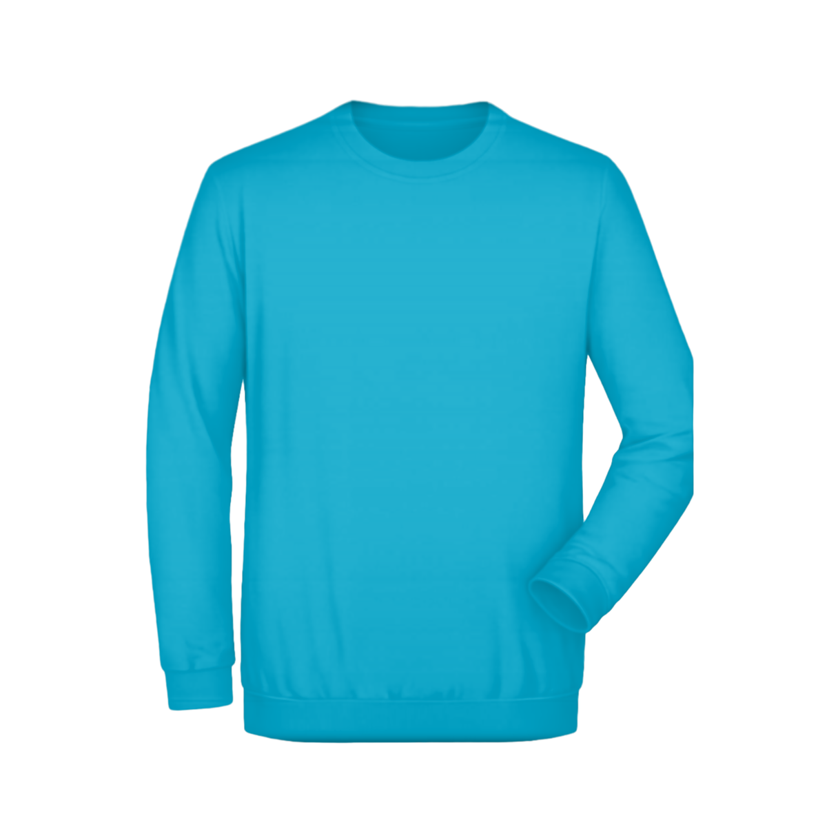 Sweat Heavy James&Nicholson Turquoise