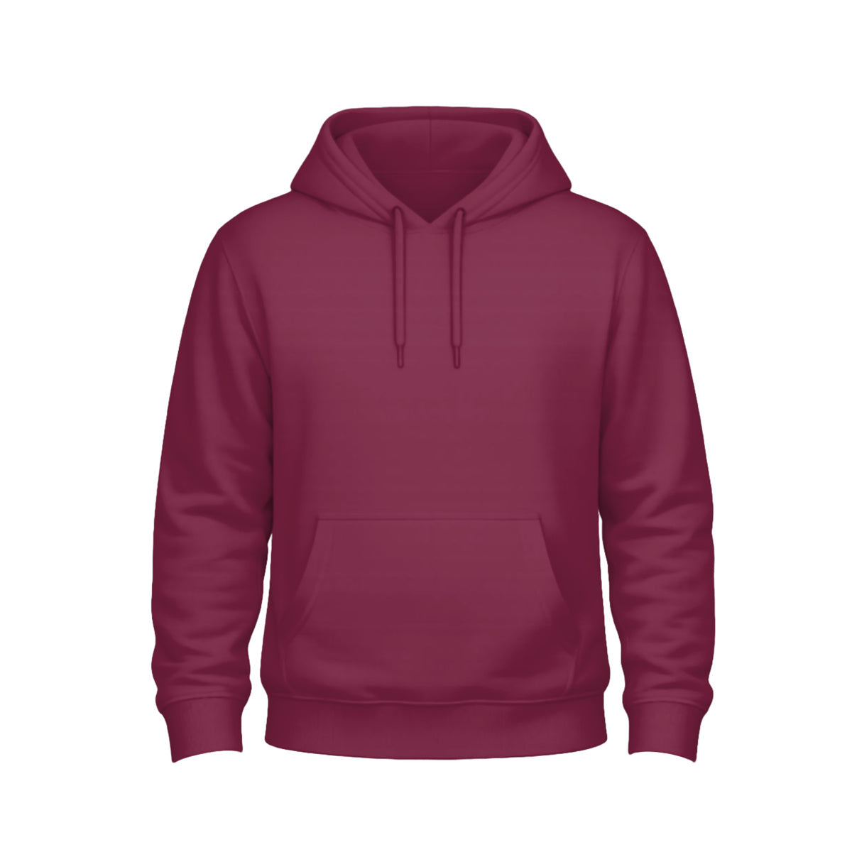 Hoodie JHK Kangaroo Burgundy