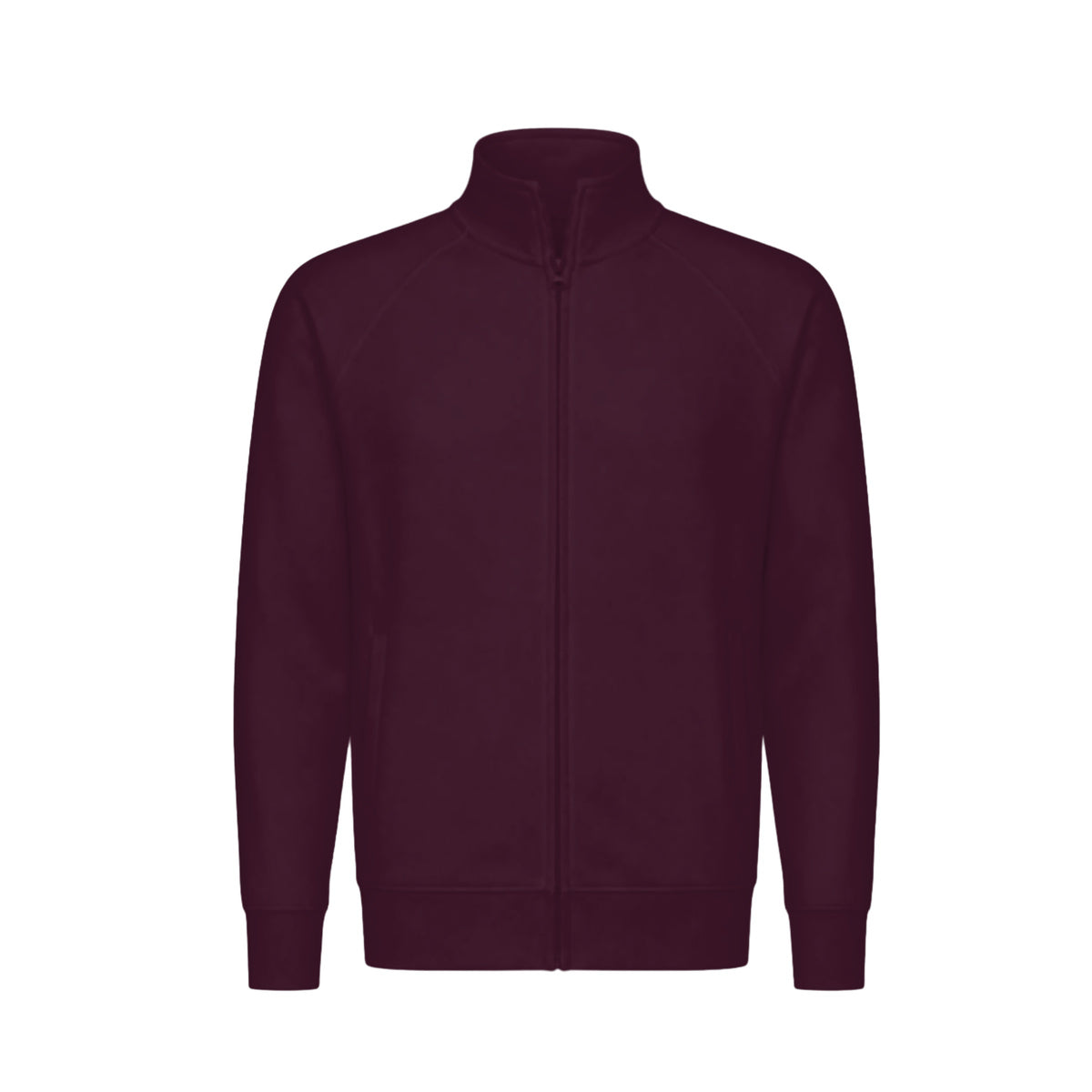 Sweatjacke JHK401 Cardinal Vorderseite