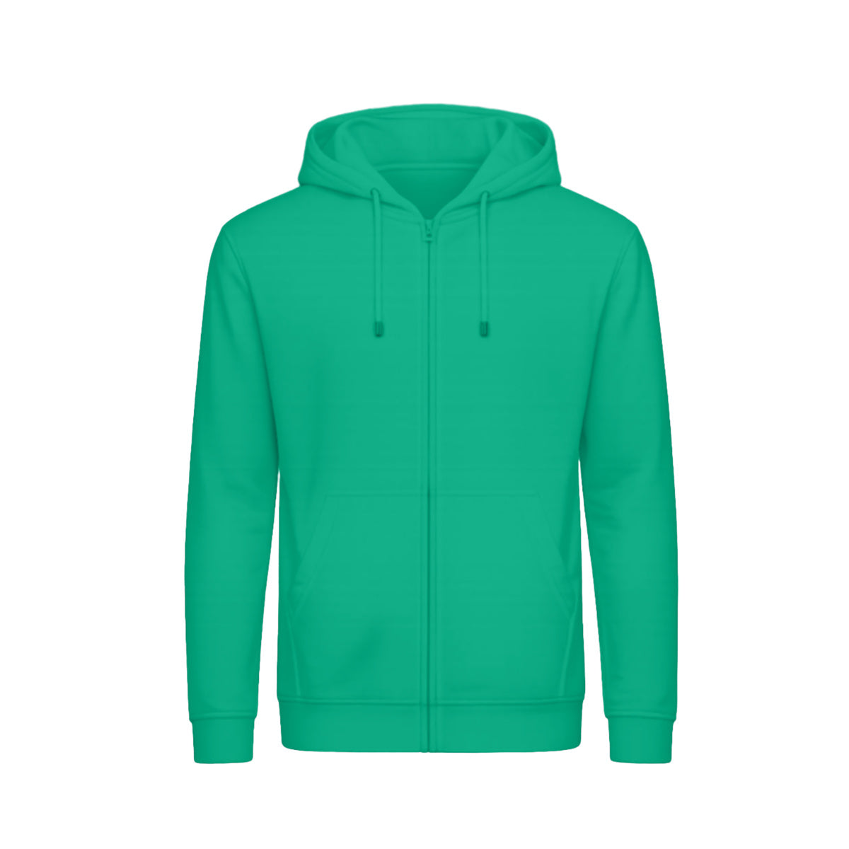 Hoodiejacke Heavy BYB Grass Green