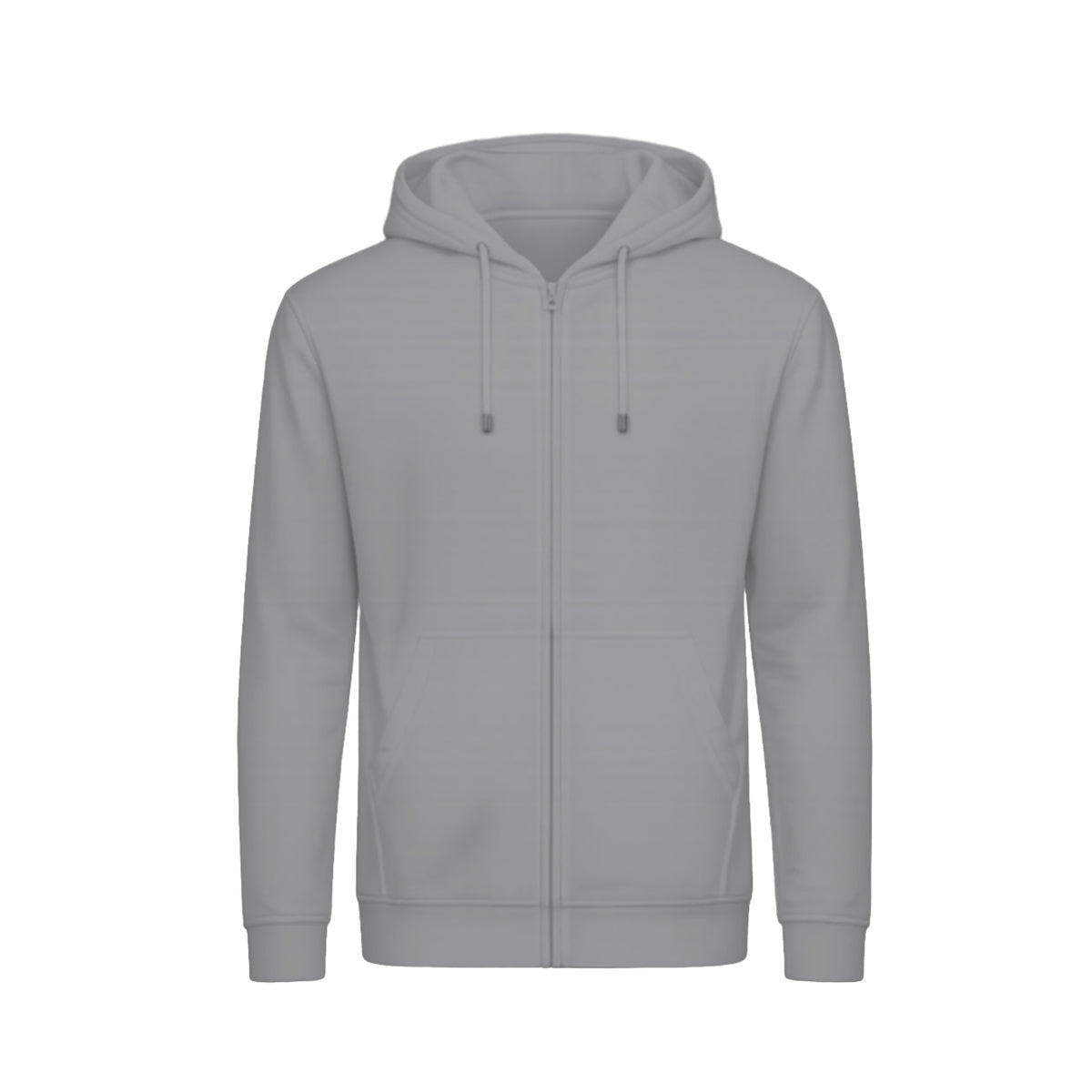 Hoodiejacke Heavy BYB Heather Grey