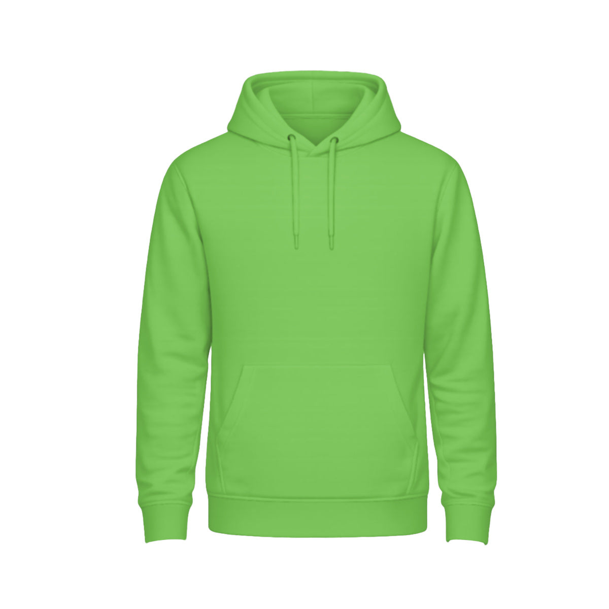 Hoodie College Just Hoods Lime Green